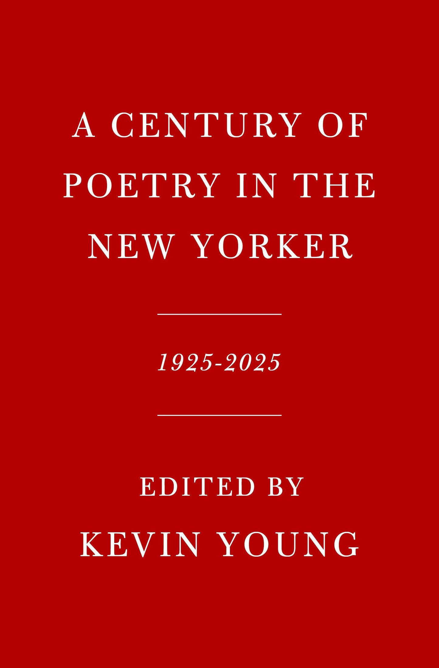 A Century of Poetry in The New Yorker