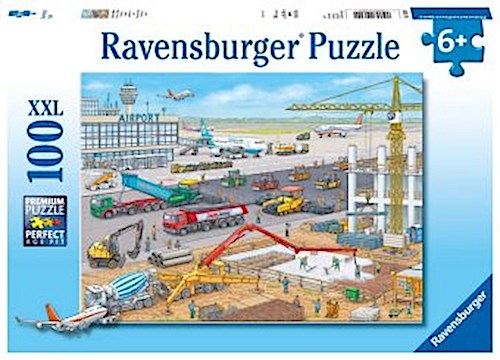 Buchcover: Baustelle am Flughafen