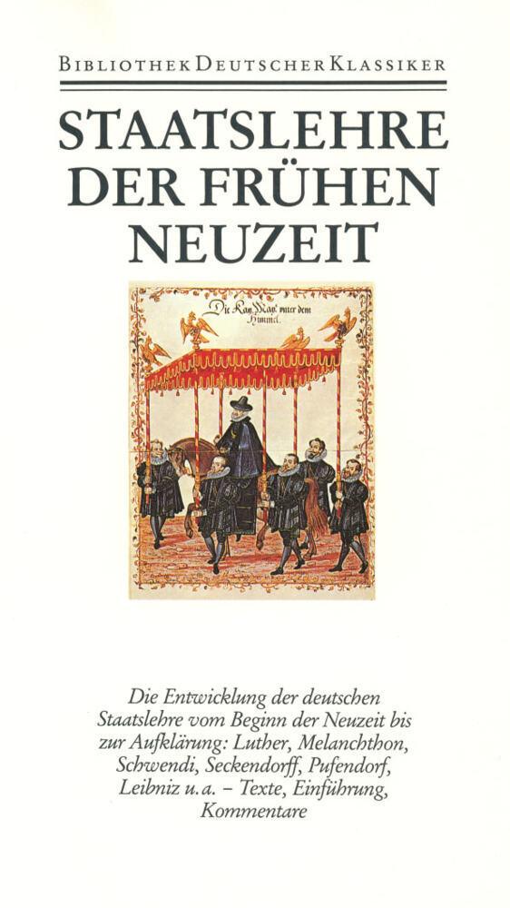 Staatslehre der frühen Neuzeit