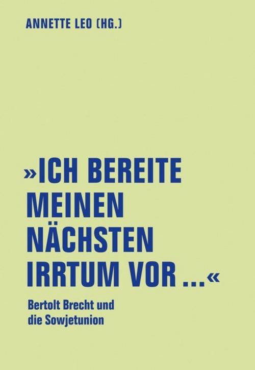 \"Ich bereite meinen nächsten Irrtum vor...\"