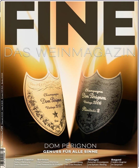 Buchcover: FINE Das Weinmagazin 01/2025