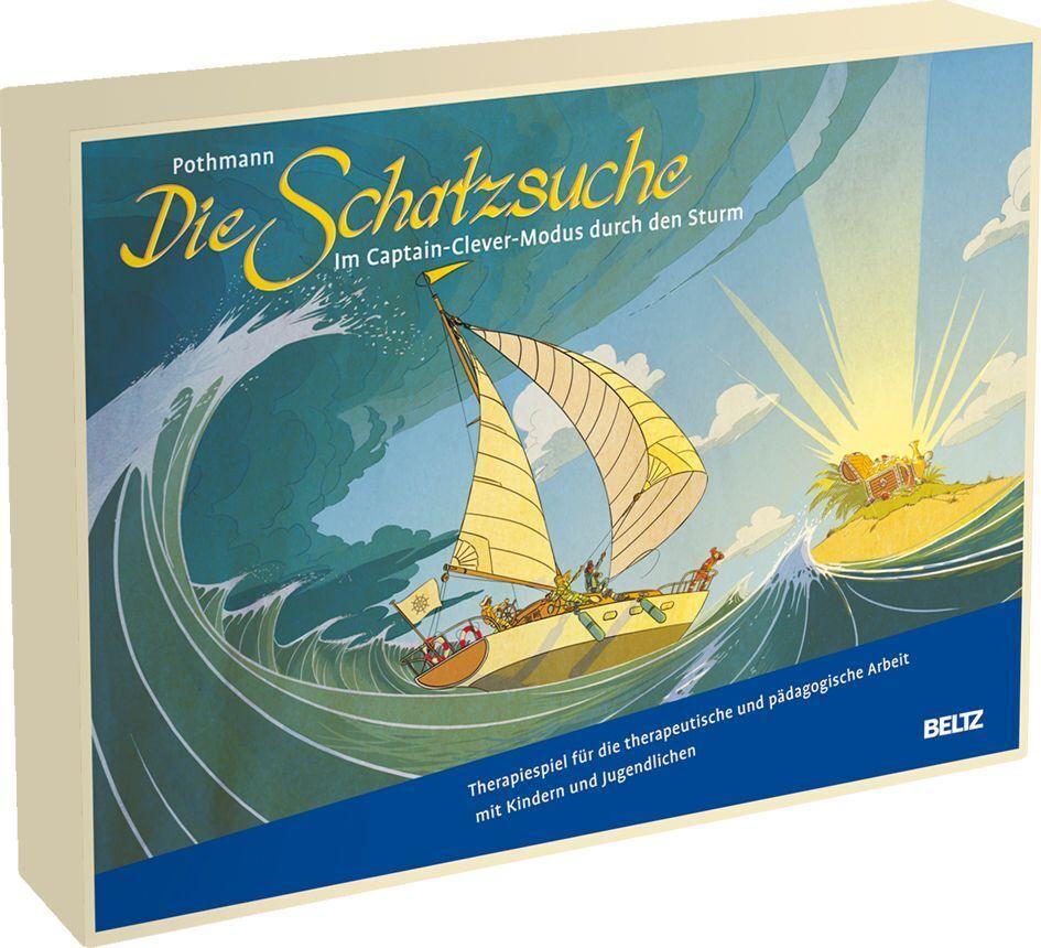 Buchcover: Die Schatzsuche - Im Captain-Clever-Modus durch den Sturm