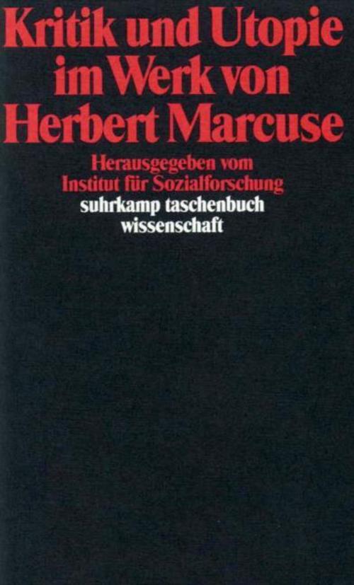 Buchcover: Kritik und Utopie im Werk von Herbert Marcuse