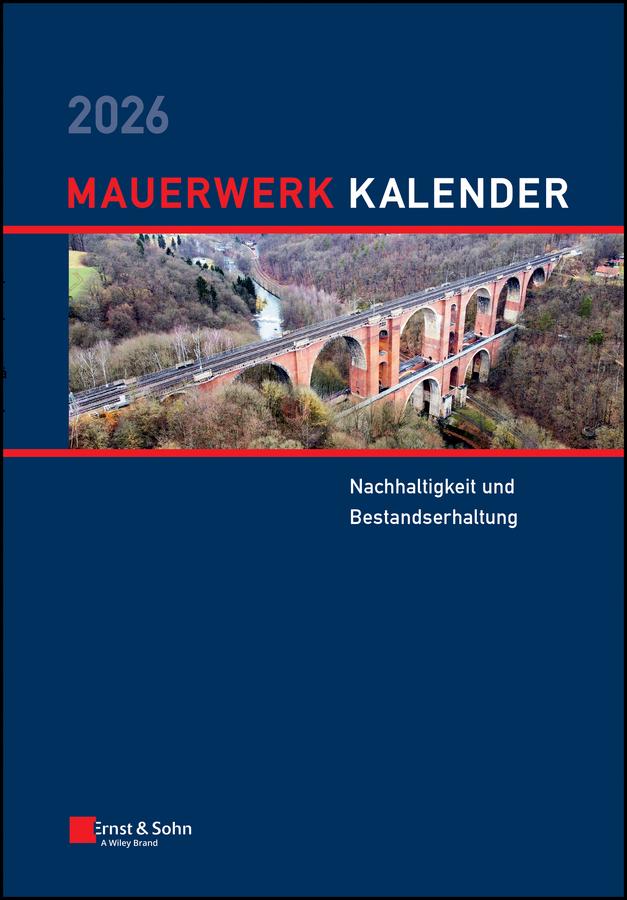 Buchcover: Mauerwerk-Kalender 2026