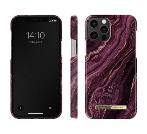 IDEAL OF SWEDEN iPhone 12/12 PRO Fashion Case Golden Plum