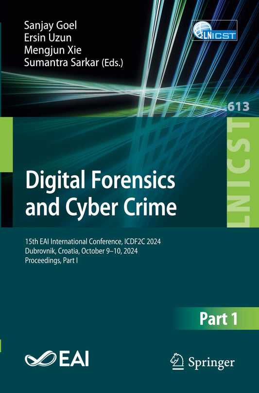 Buchcover: Digital Forensics and Cyber Crime