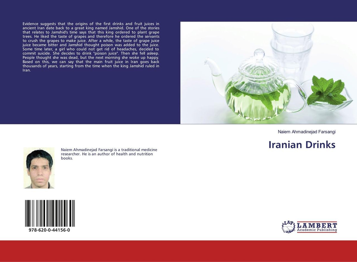 Buchcover: Iranian Drinks