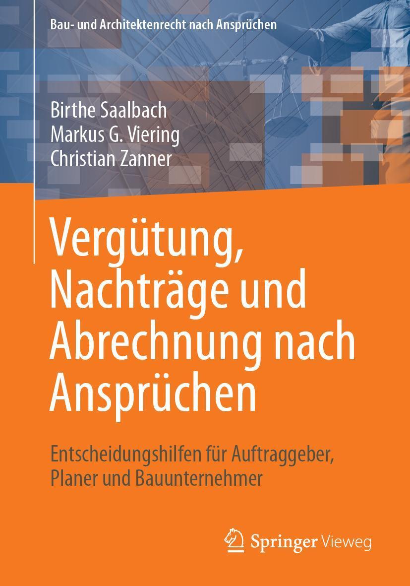 Buchcover: Vergütung, Nachträge und Abrechnung nach Ansprüchen