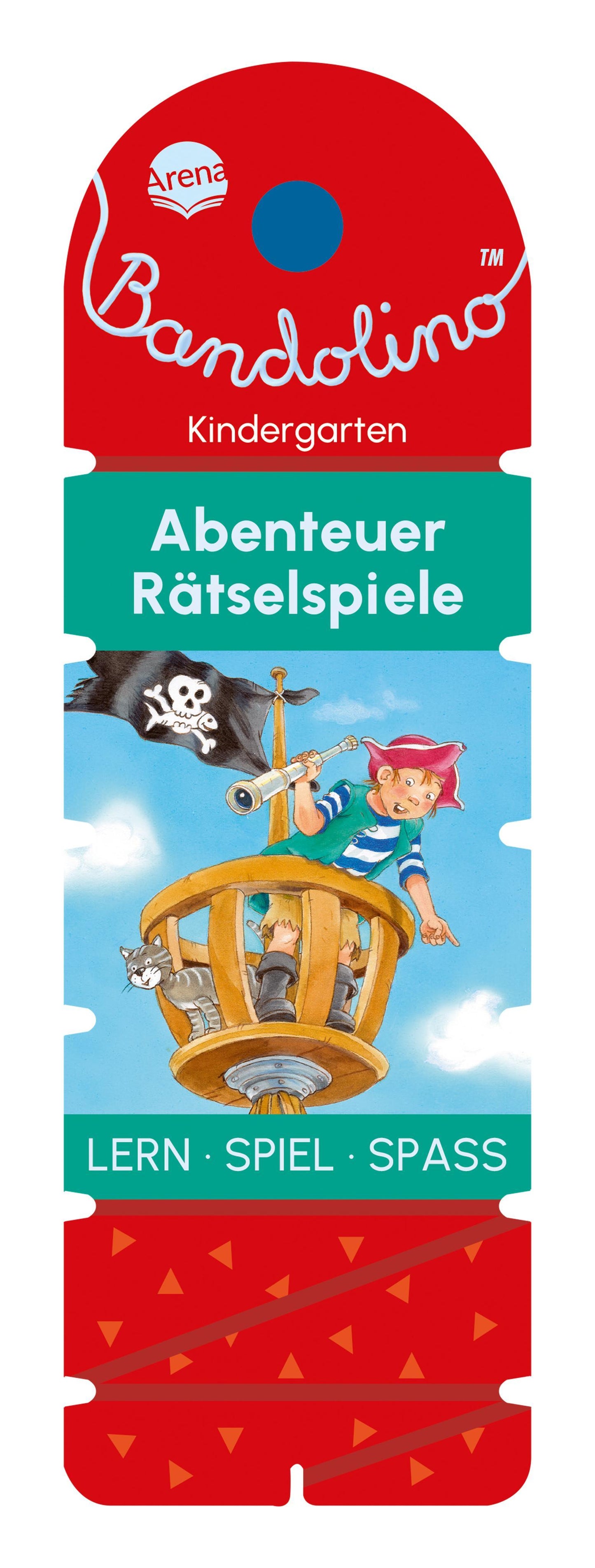Bandolino. Abenteuer Rätselspiele: Lernspiel mit Lösungskontrolle für Kinder ab 4 Jahren