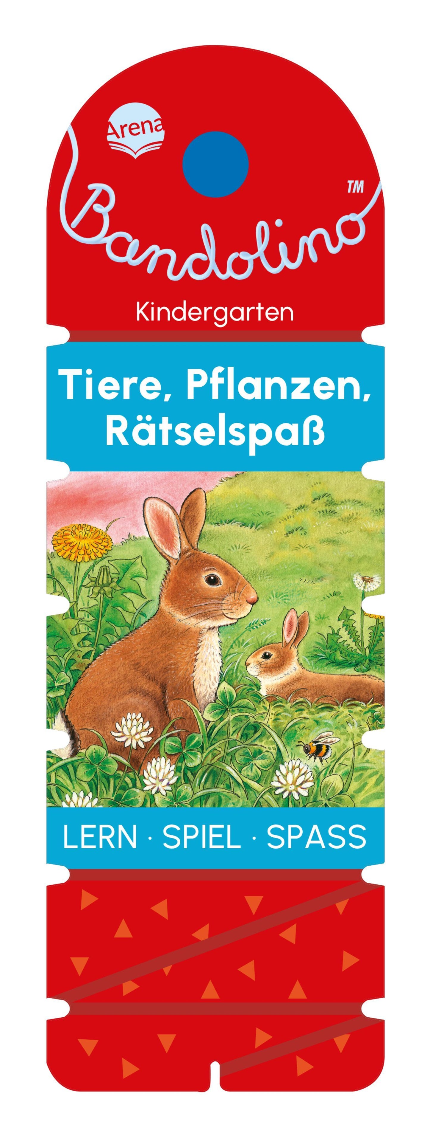 Bandolino. Tiere, Pflanzen, Rätselspaß: Lernspiel mit Lösungskontrolle für Kinder ab 4 Jahren