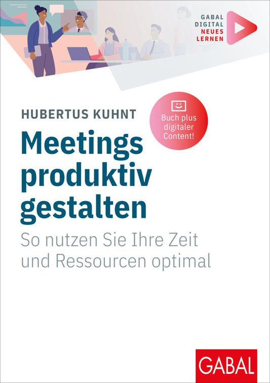 Buchcover: Meetings produktiv gestalten