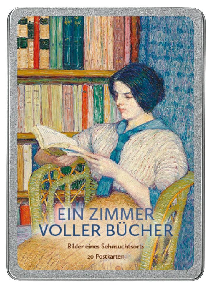 Buchcover: Ein Zimmer voller Bücher - Postkarten