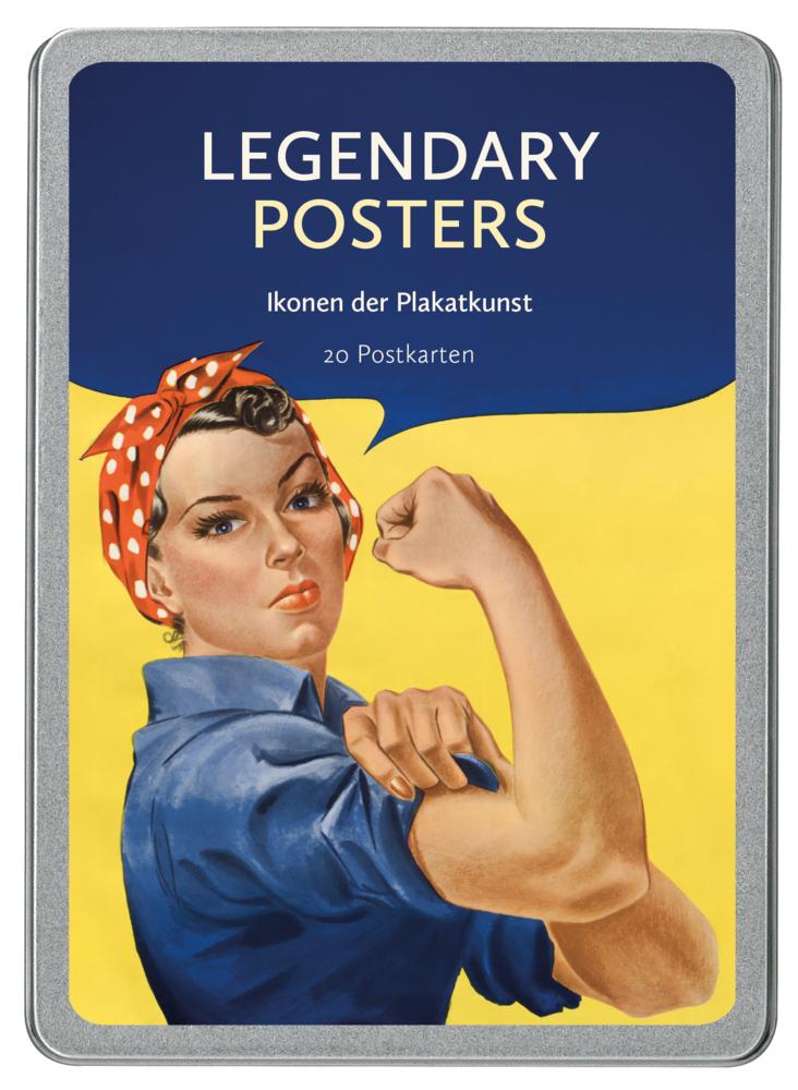 Buchcover: Legendary Posters Postkarten VE 20