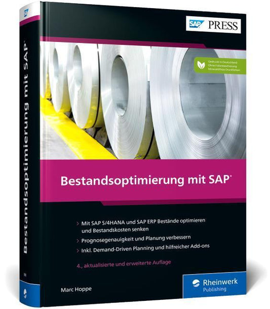 Buchcover: Bestandsoptimierung mit SAP
