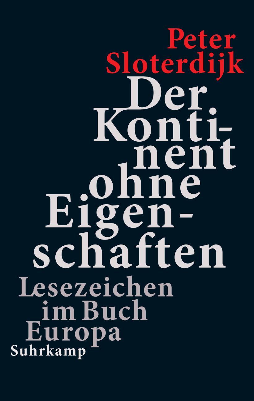Der Kontinent ohne Eigenschaften: Lesezeichen im Buch Europa | Vielbeachtete Vorlesungen am Collège de France