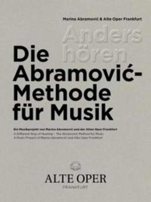 Buchcover: Anders hören - Die Abramovic-Methode für Musik