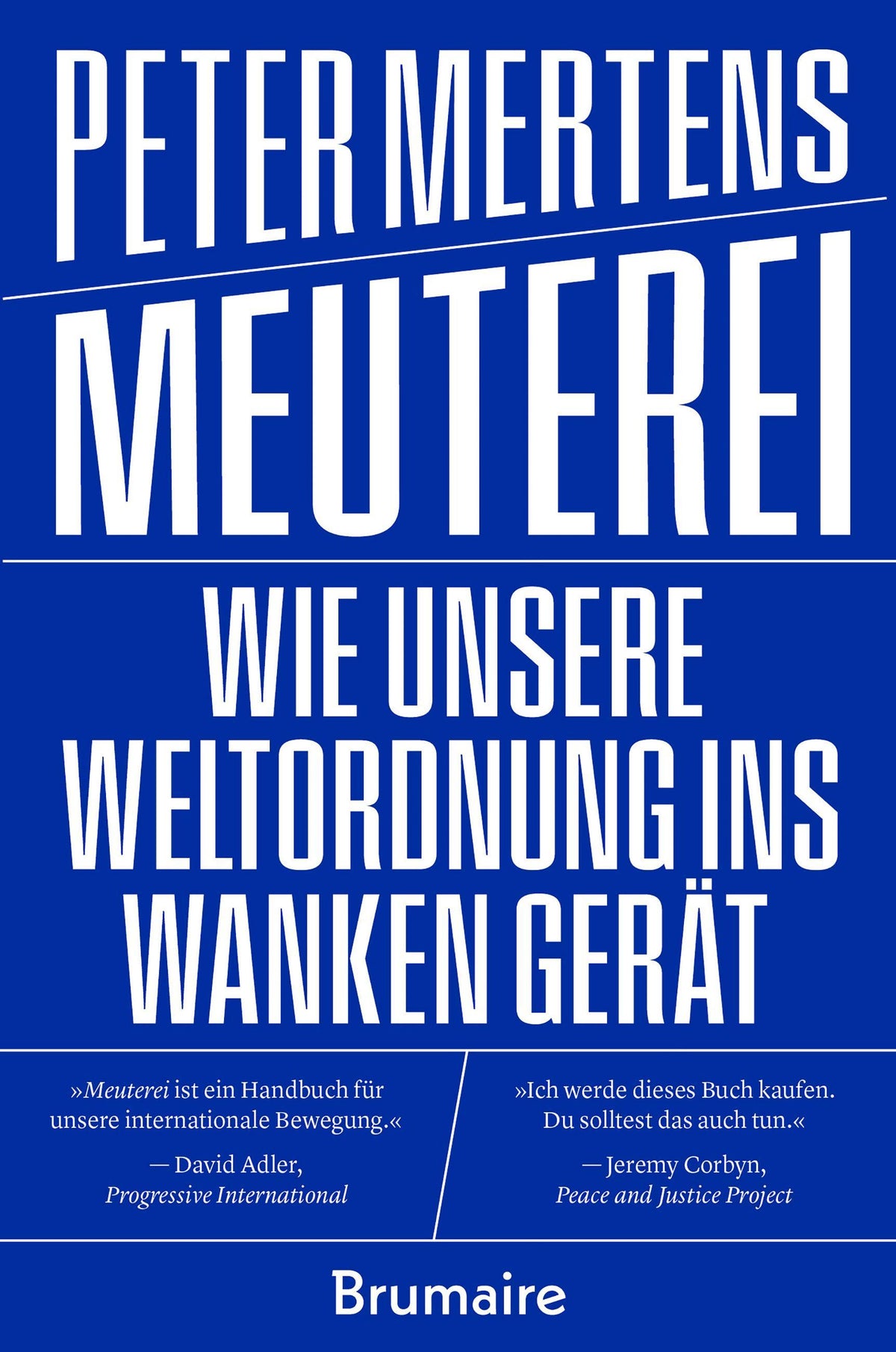 Buchcover: Meuterei