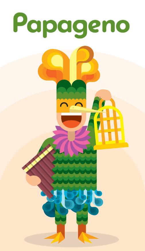 Buchcover: Papageno