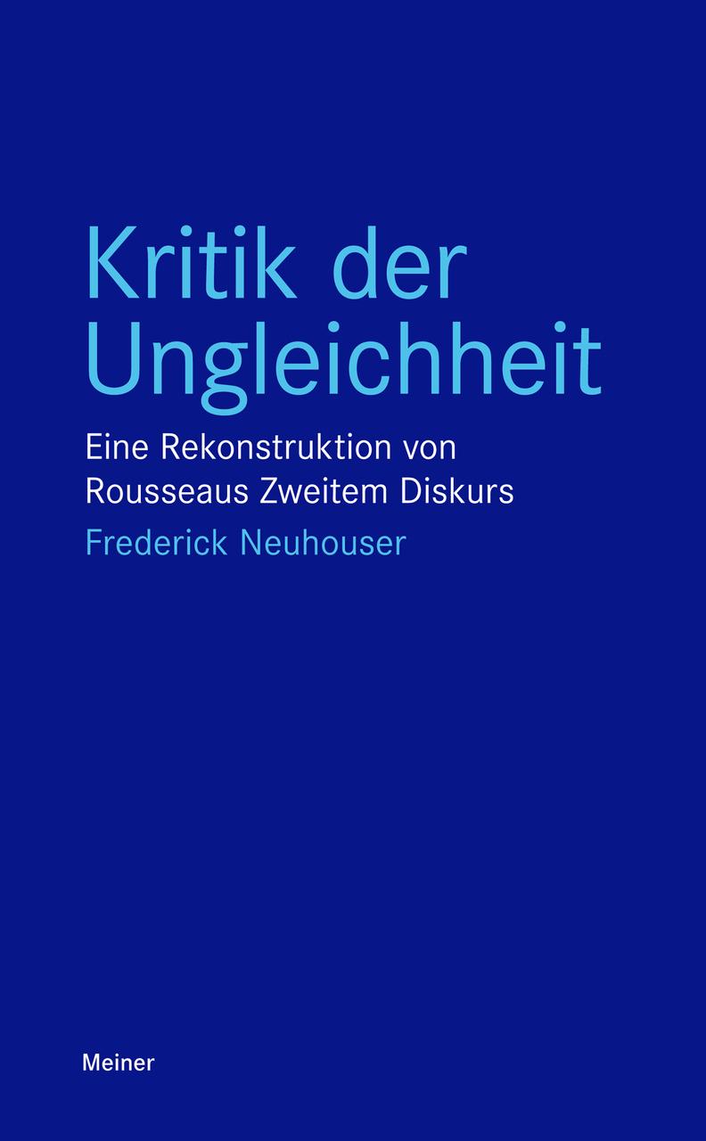 Buchcover: Kritik der Ungleichheit