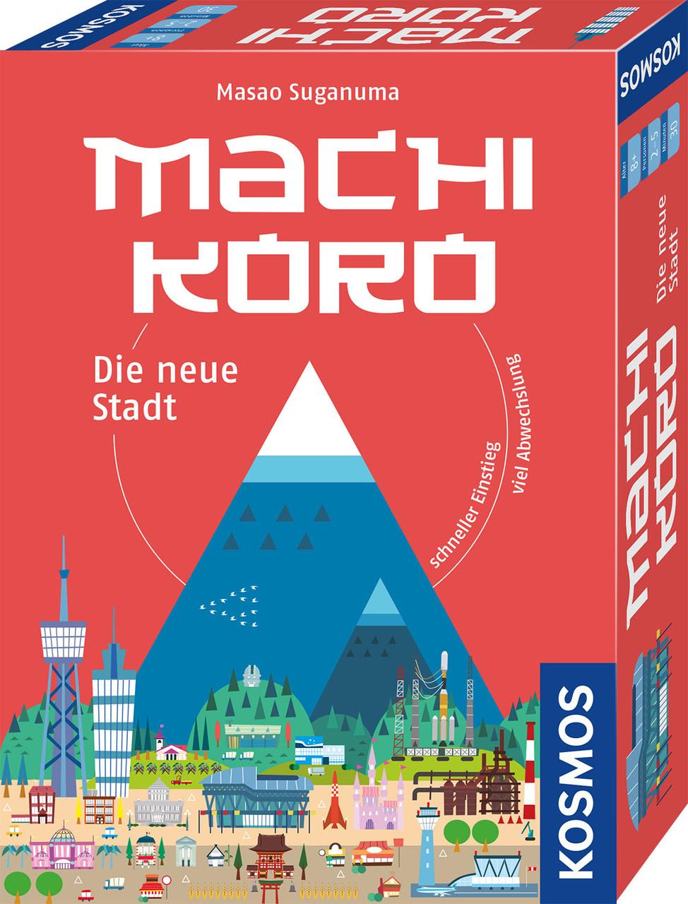 Buchcover: Machi Koro - Die neue Stadt