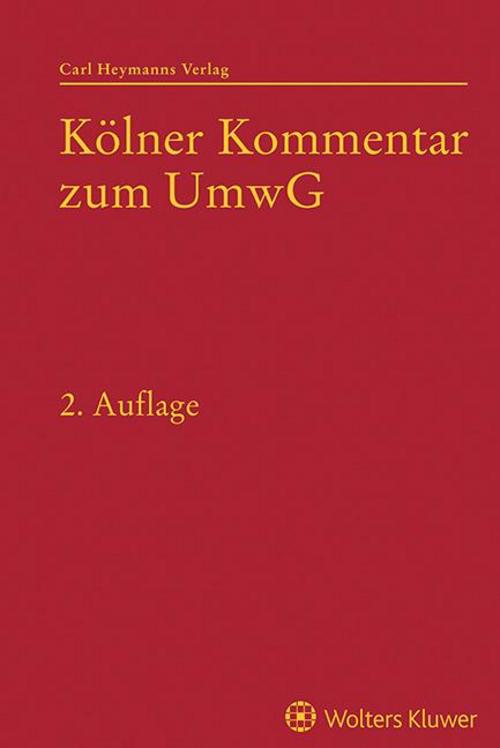 Kölner Kommentar zum Umwandlungsgesetz
