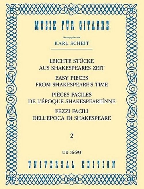 Leichte Stücke aus Shakespeares Zeit.Bd.2