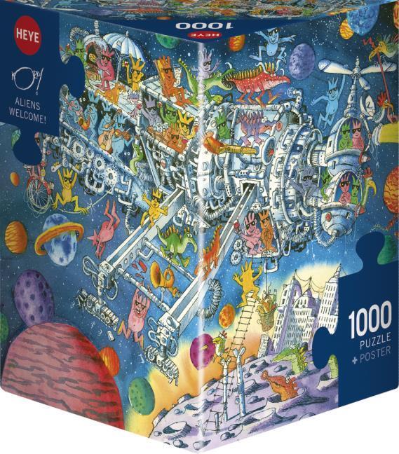Buchcover: Aliens Welcome!