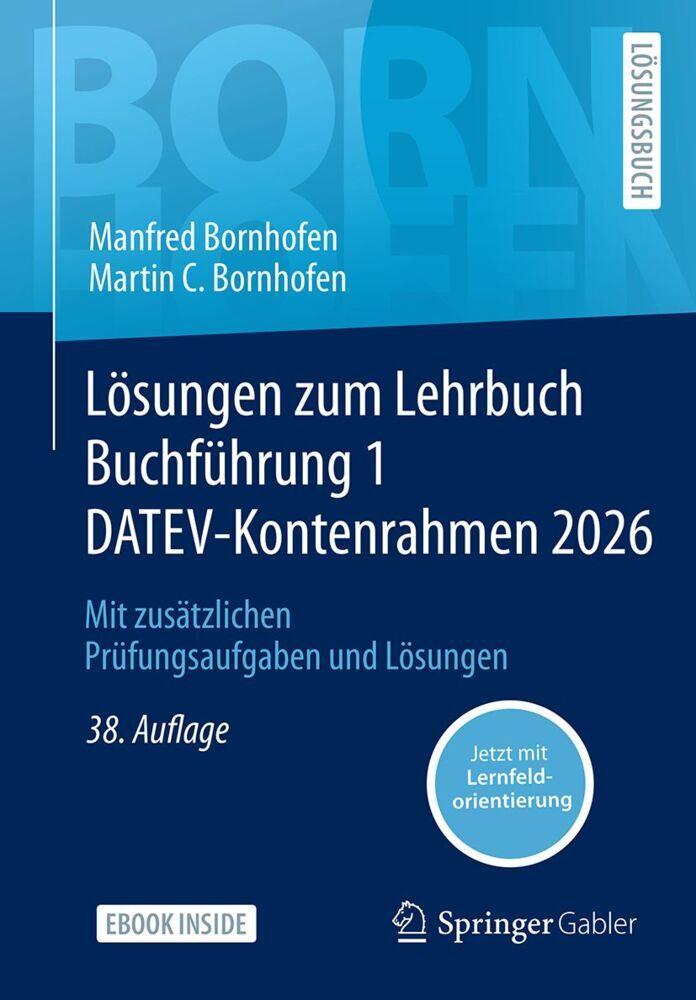 Lösungen zum Lehrbuch Buchführung 1 DATEV-Kontenrahmen 2026