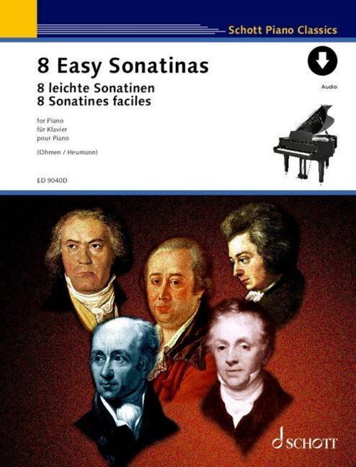 8 leichte Sonatinen