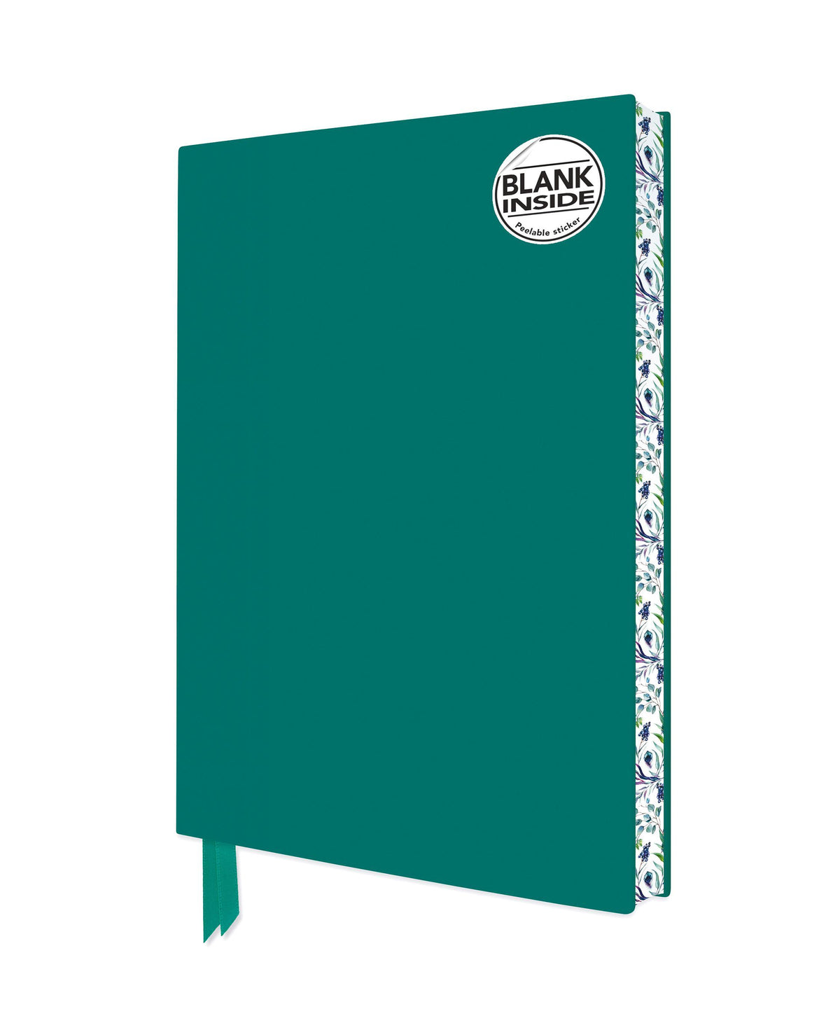 Buchcover: Teal Blank Artisan Notebook (Flame Tree Journals)