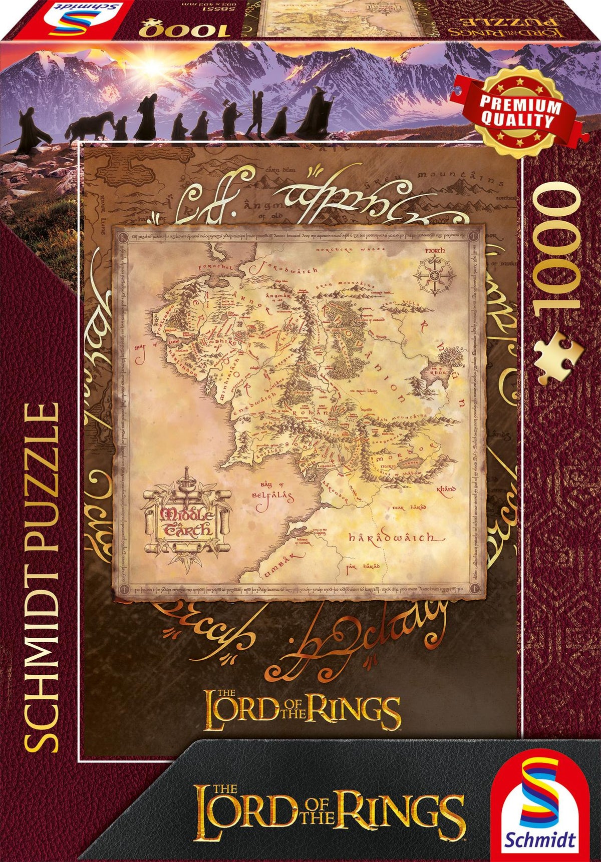 Buchcover: Herr der Ringe - Middle Earth