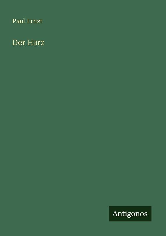 Buchcover: Der Harz