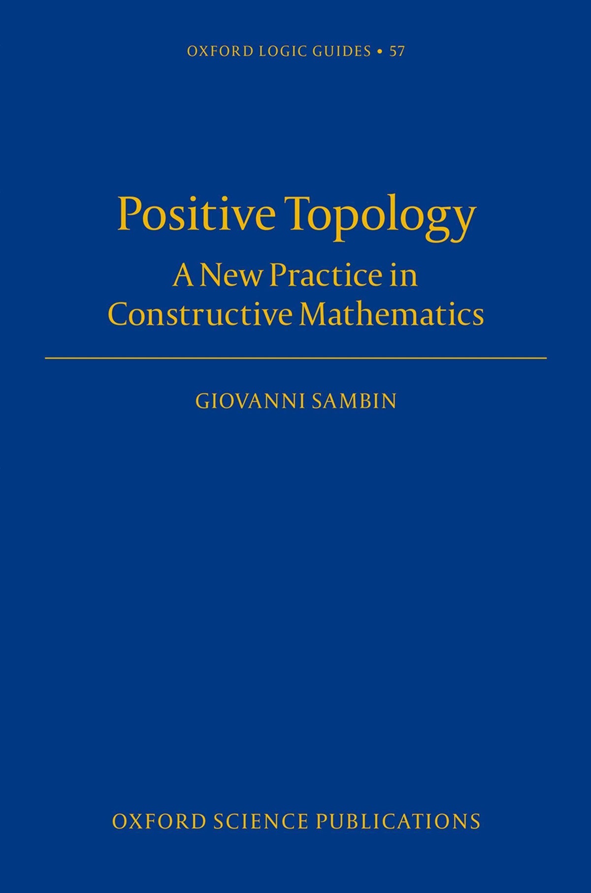 Buchcover: Positive Topology