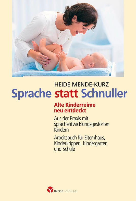 Buchcover: Sprache statt Schnuller