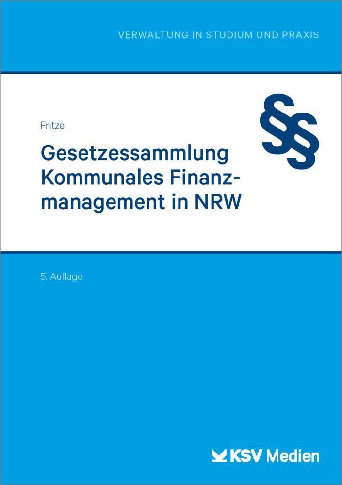 Gesetzessammlung Kommunales Finanzmanagement in NRW