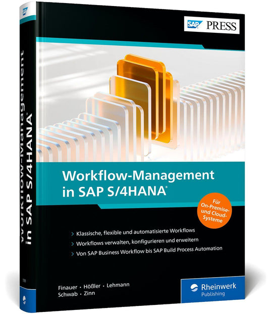 Buchcover: Workflow-Management in SAP S/4HANA