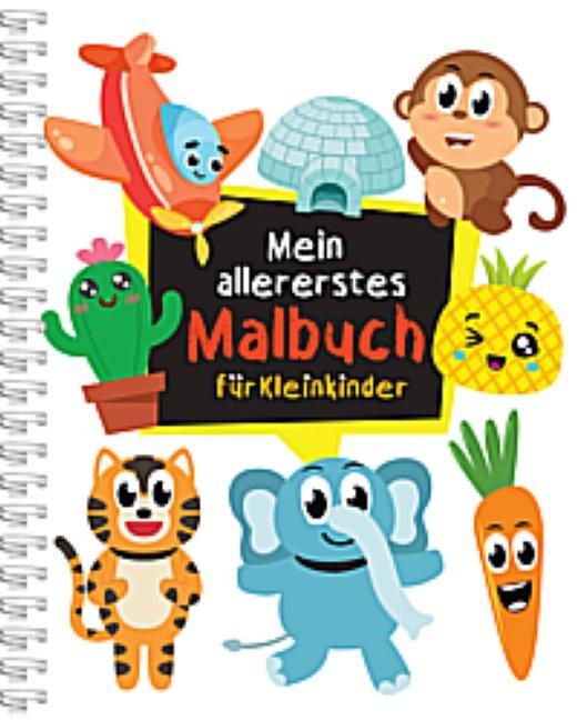 Buchcover: Mein allererstes Malbuch für Kleinkinder