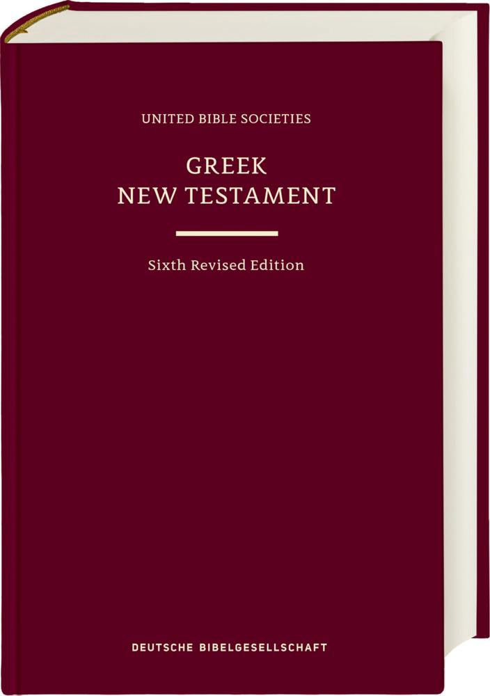 Buchcover: Greek New Testament GNT6. Großdruckausgabe