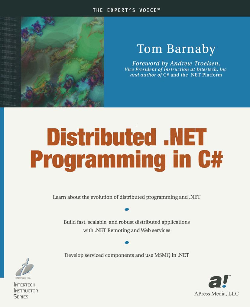 Buchcover: Distributed .Net Programming in C