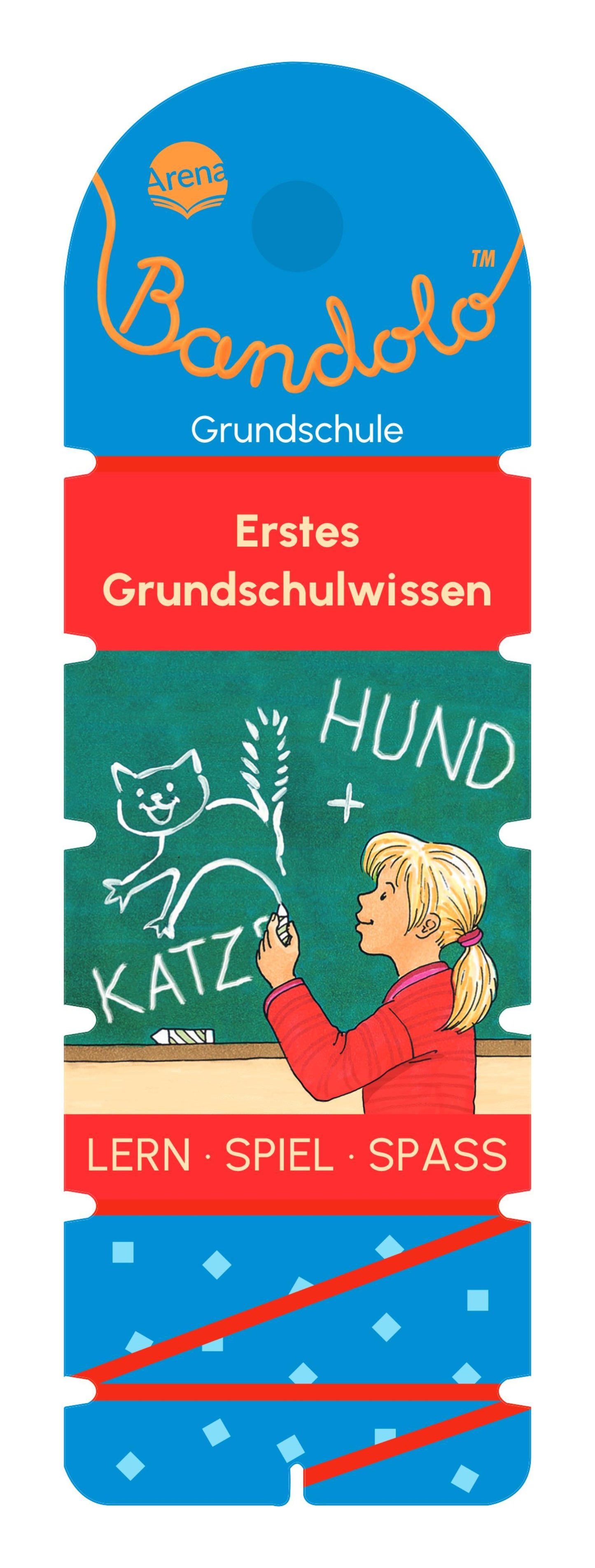 Bandolo. Erstes Grundschulwissen: Lernspiel mit Lösungskontrolle für Kinder ab 5 Jahren