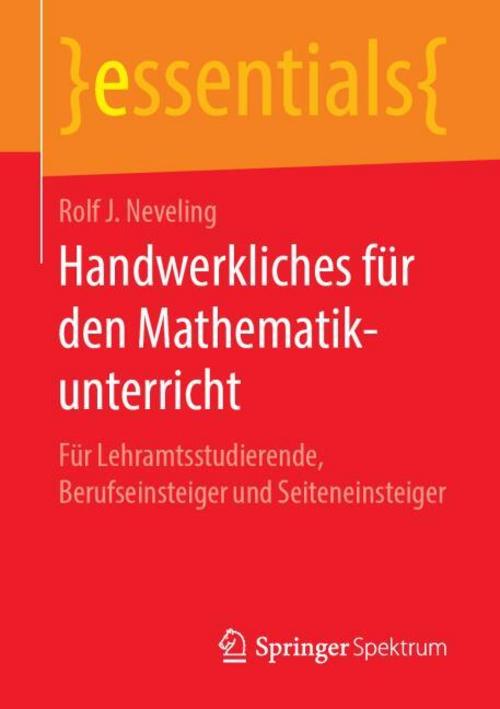 Buchcover: Handwerkliches für den Mathematikunterricht