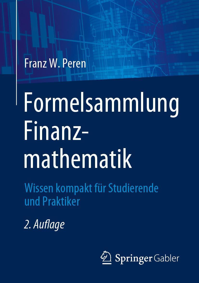 Buchcover: Formelsammlung Finanzmathematik