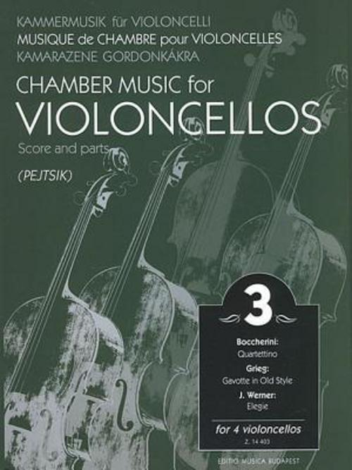 Chamber Music for Four Violoncellos, Volume 3