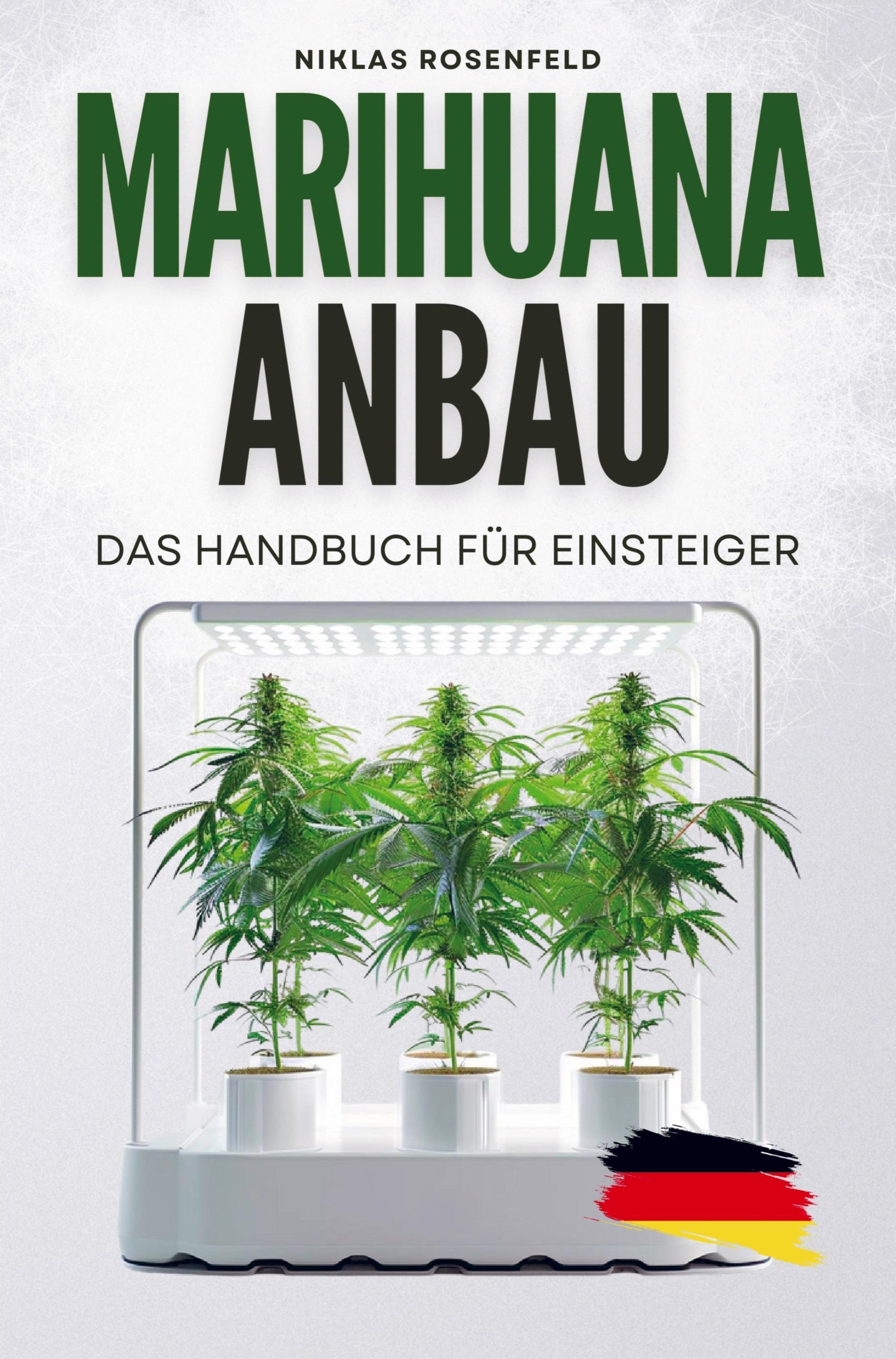 Buchcover: Marihuana Anbau - das Handbuch für Einsteiger