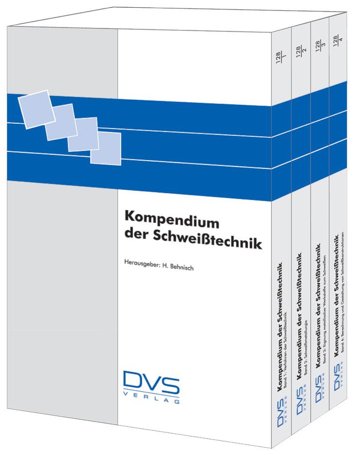 Buchcover: Kompendium der Schweißtechnik 1-4