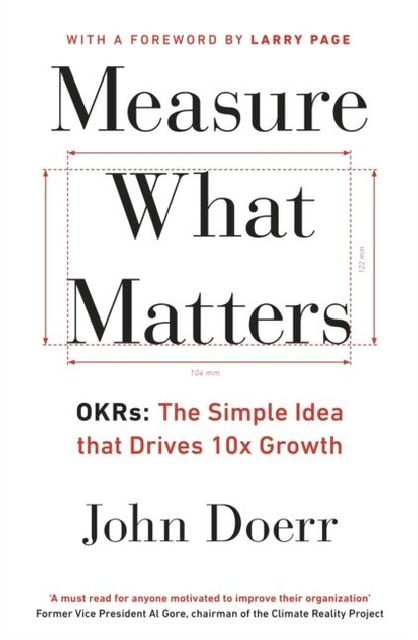 Measure What Matters