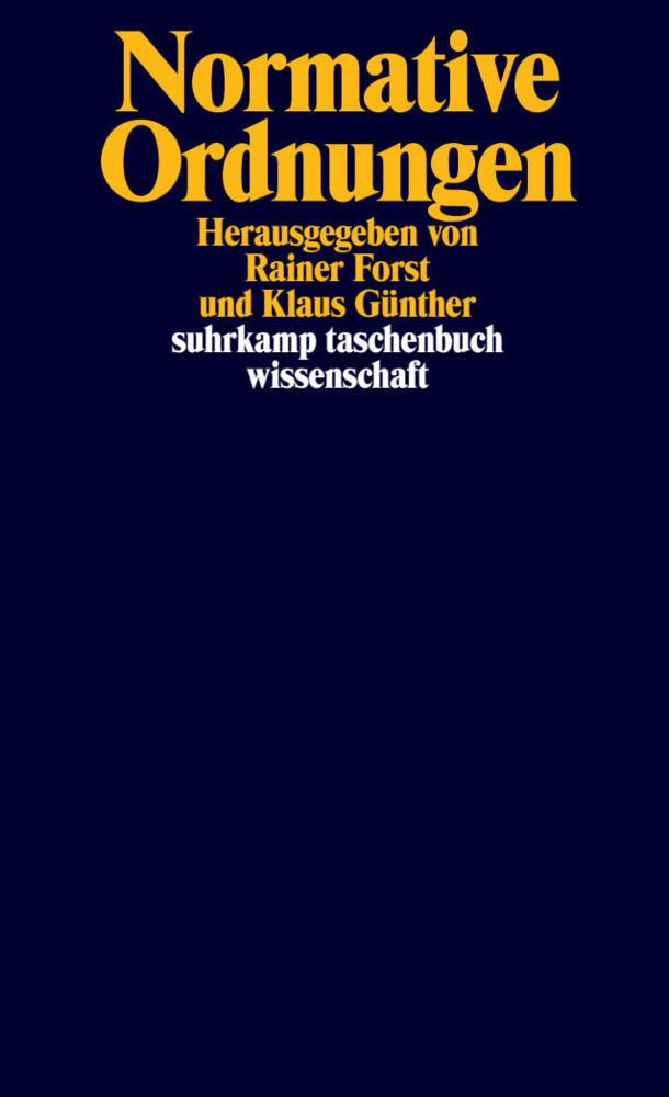 Buchcover: Normative Ordnungen