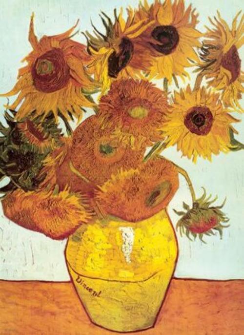 Twelve Sunflowers