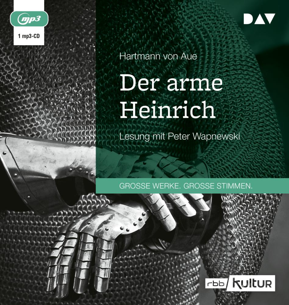 Der arme Heinrich,1 Audio-CD, 1 MP3