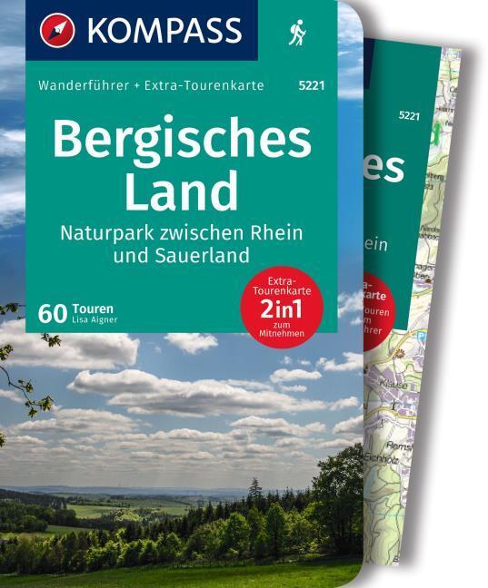 Aigner, Lisa/KOMPASS Wanderführer Bergisches Land, Naturpark zwischen Rhein und Sauerland